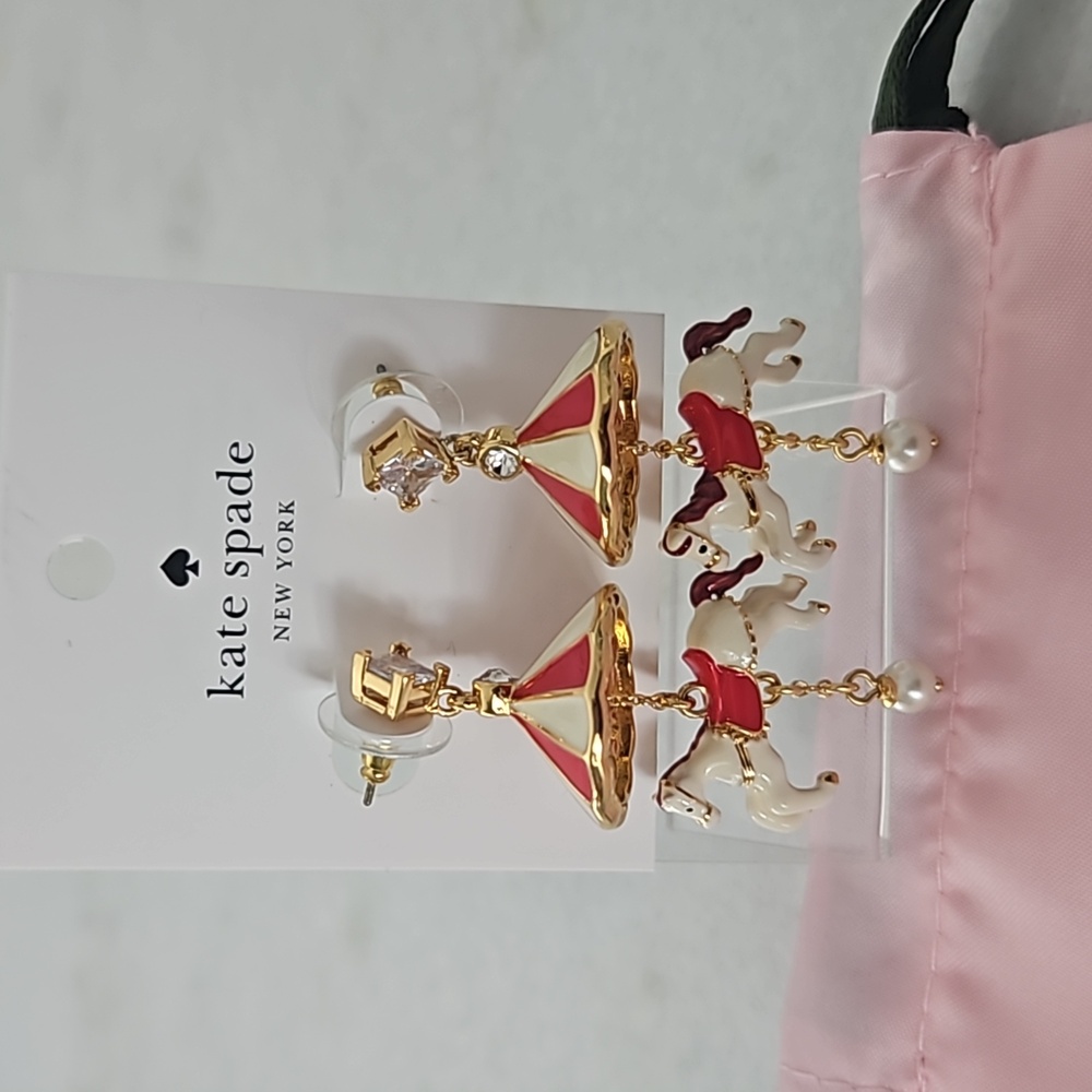 KATE SPADE Carousel Earrings - Picture 4 of 5